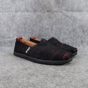 Skecher Shoes Womens 6 Bobs Flats Slip On Loafer Comfort Memory Foam Crochet